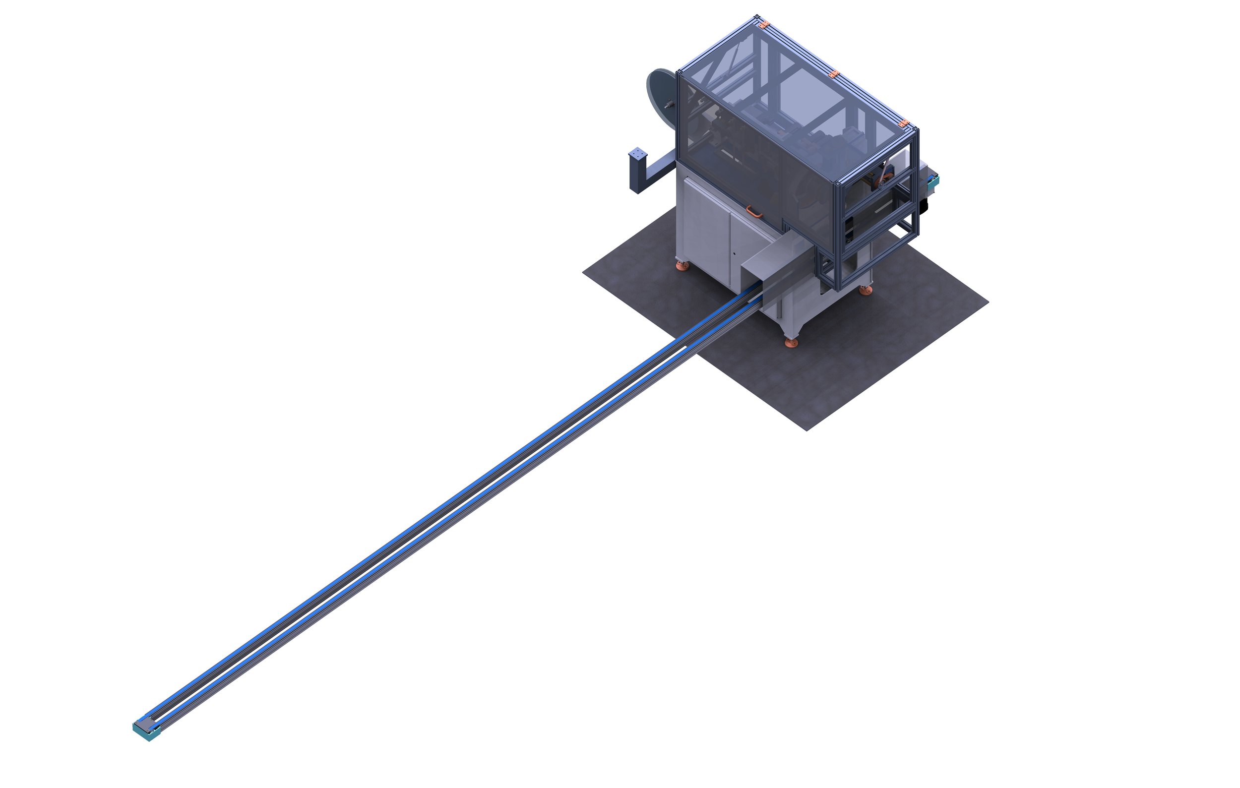 Poste automatique à isolation des paquets de tôles