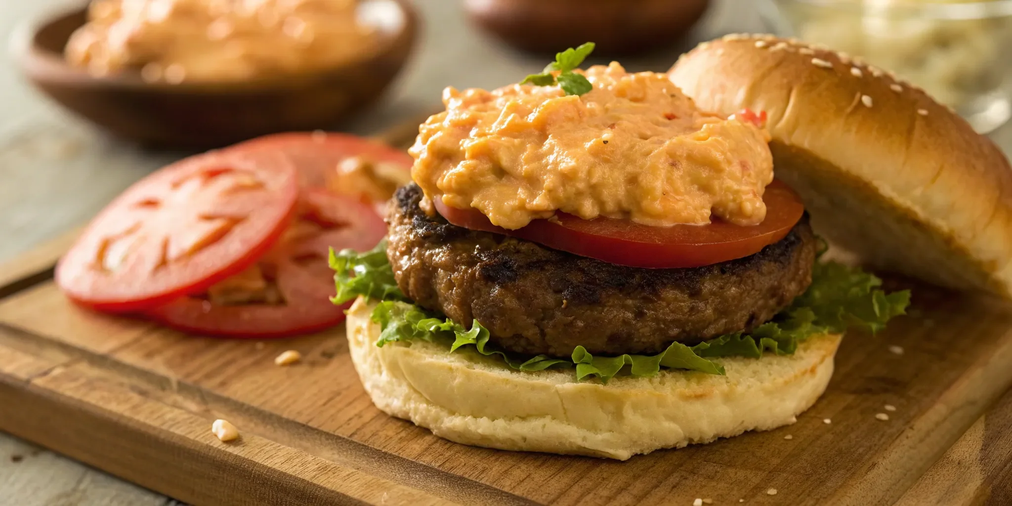 How to Make a Pimento Cheese Burger at Home