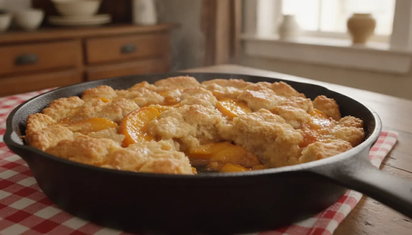 Southern Peach Cobbler Florence SC: House-Made Perfection
