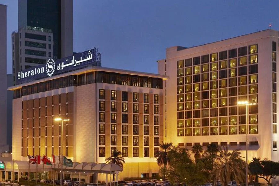 Sheraton Hotel Extension, Kuwait, 1971.