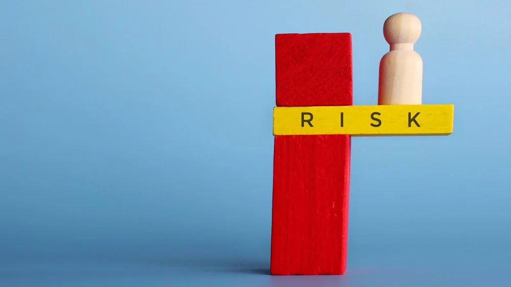 Image showing risk text