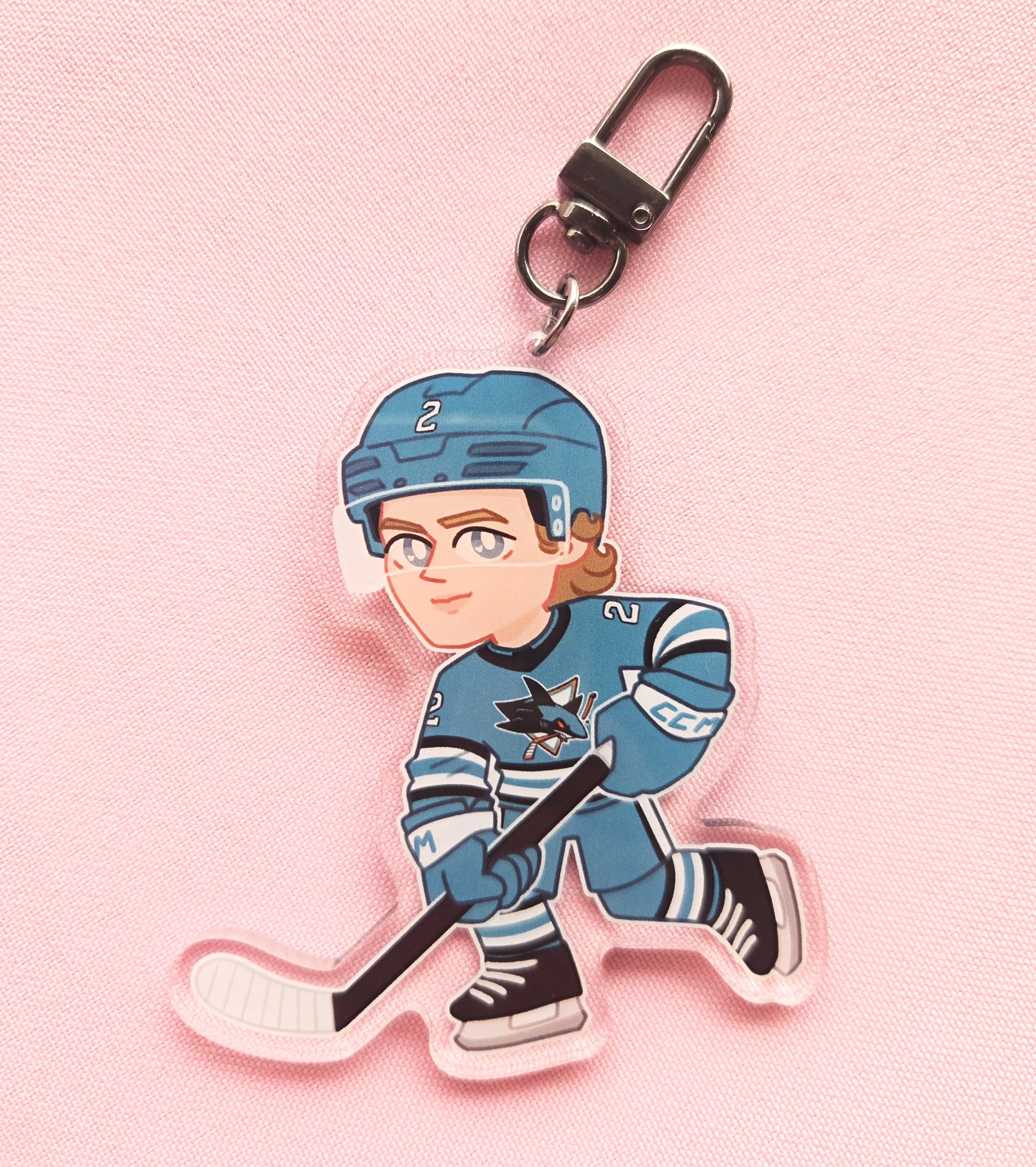 Will Smith Hockey charm