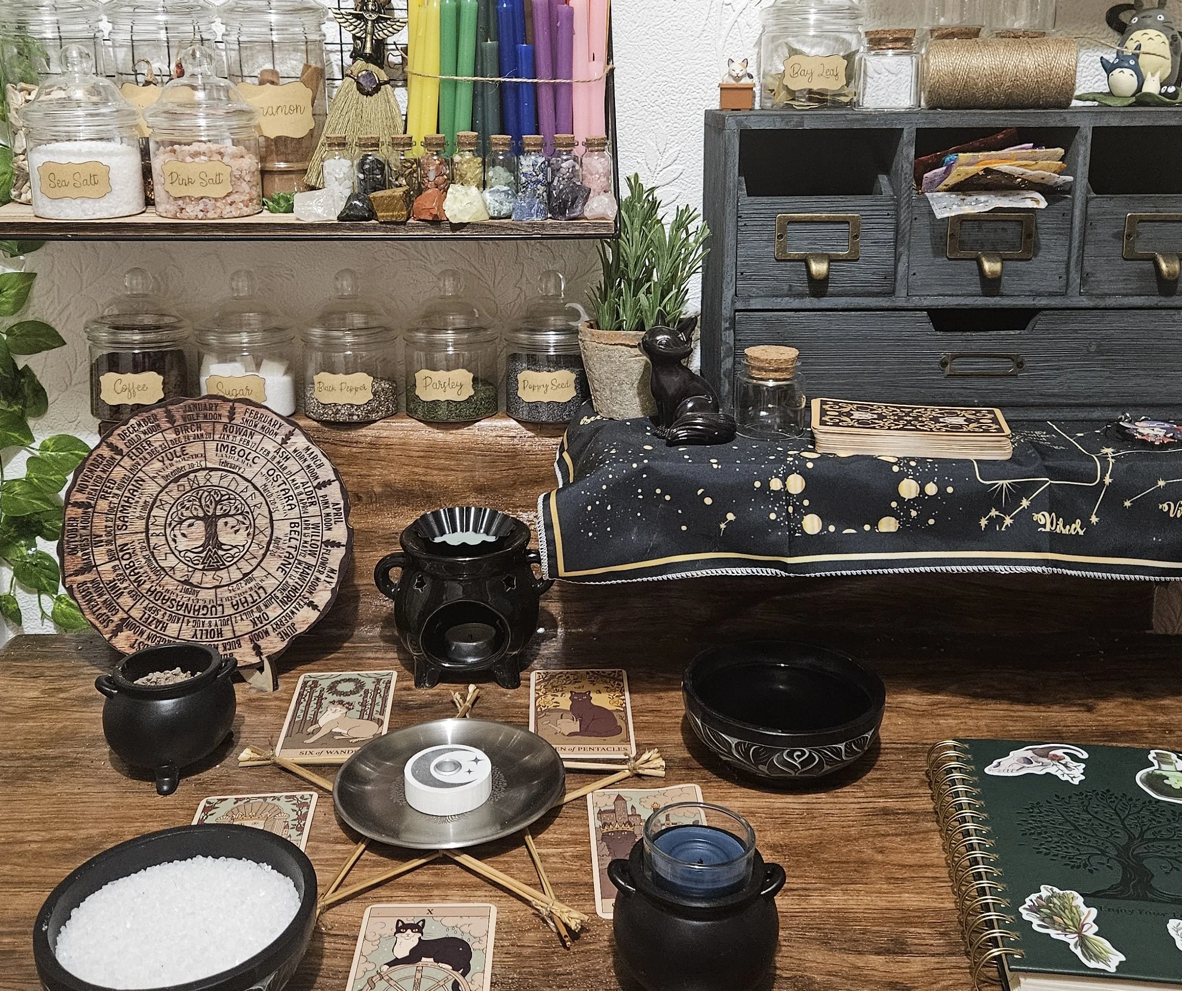 Minimalist Magic: How to Set Up a Low-Energy Altar Space