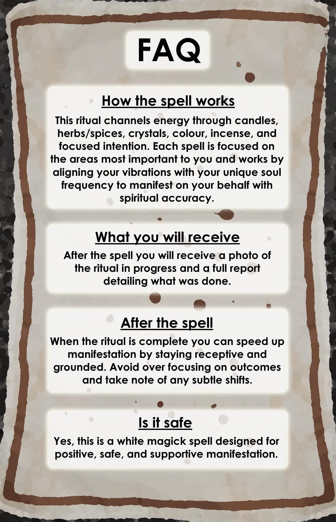 Cheater's Guilt Karma Hex - SAME DAY Casting for Guilt, Remorse, Accountability, Regret, & Karmic Reflection ritual photograph