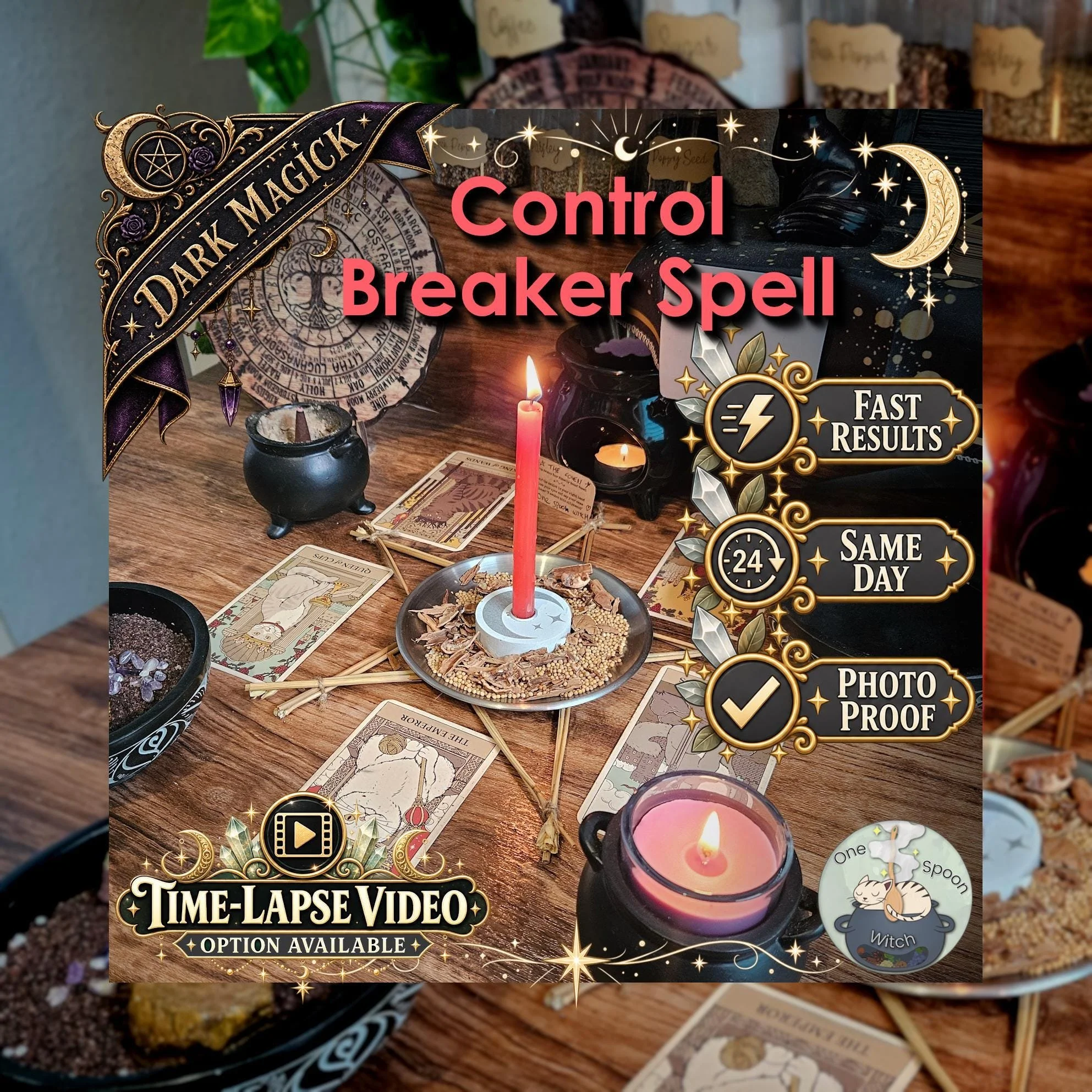 Control Breaker & Personal Power Spell - SAME DAY Casting for Breaking Control, Independence, Freedom, Boundaries, and Personal Power