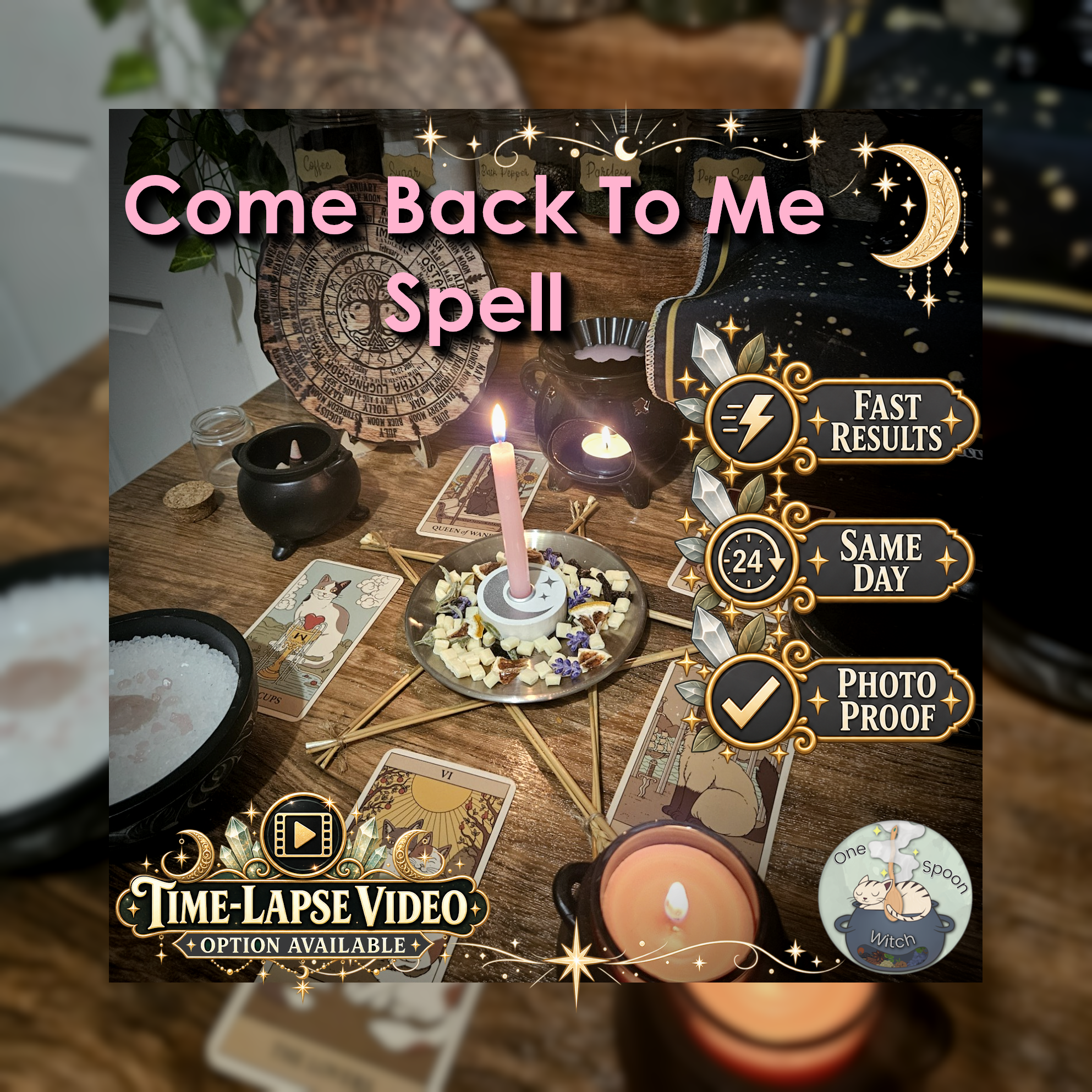 Come Back To Me Spell - SAME DAY Casting for Trust, Communication, Connection, Loyalty, & Friendship