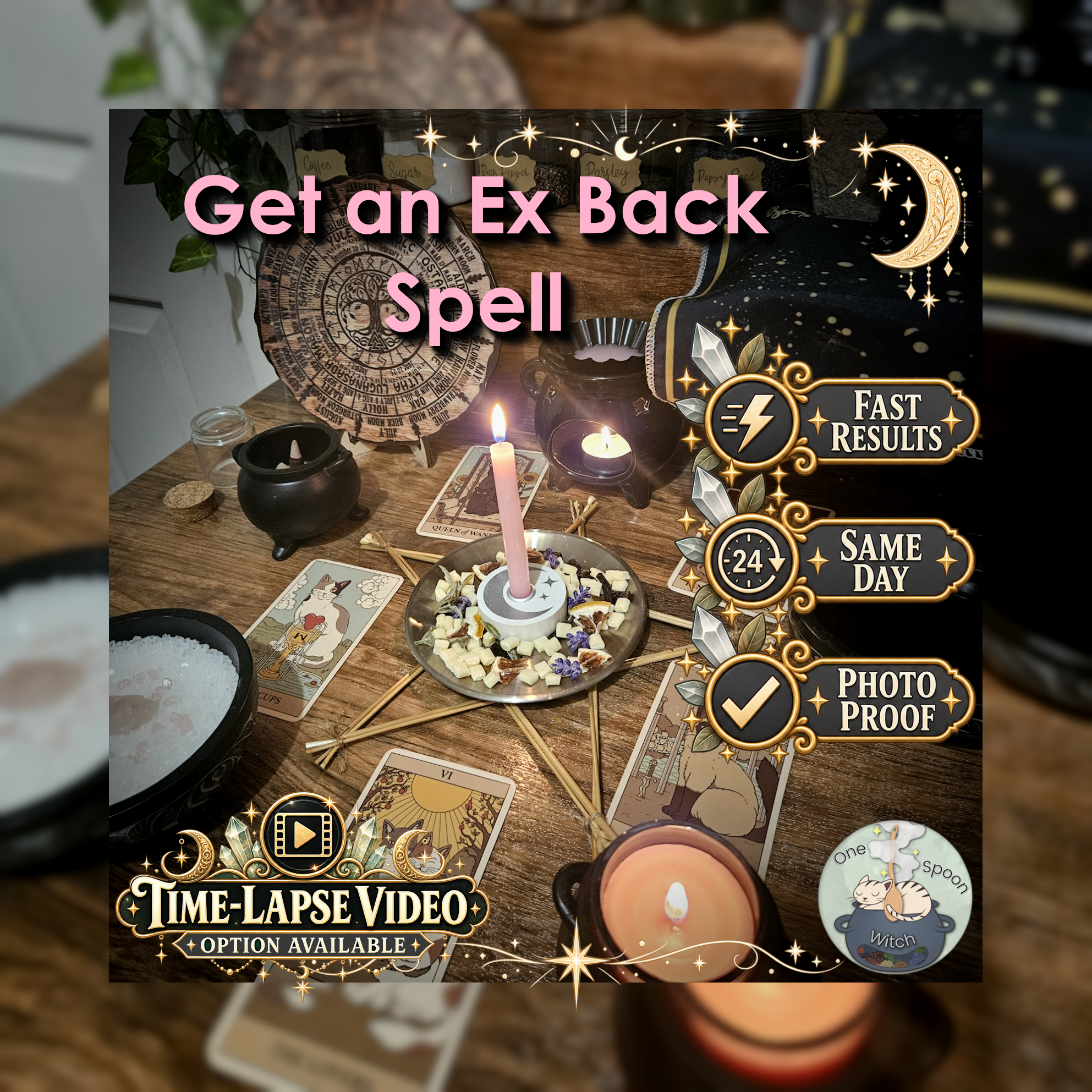 Get an Ex Back Spell - SAME DAY Casting for Trust, Communication, Connection, Loyalty, & Friendship