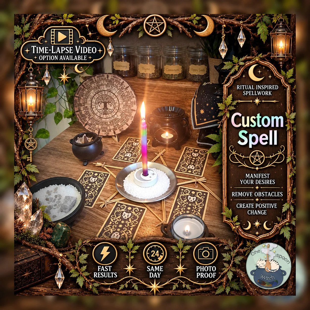 Create Your Own Custom 7-8 combined Spell - FAST Casting for Custom Intentions