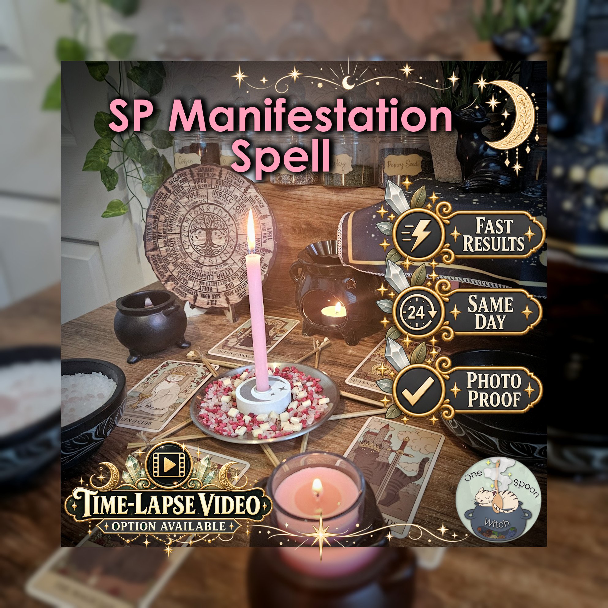SP Manifestation Spell - SAME DAY Casting for Mutual Connection, Honest Communication, Romantic Clarity & Affection