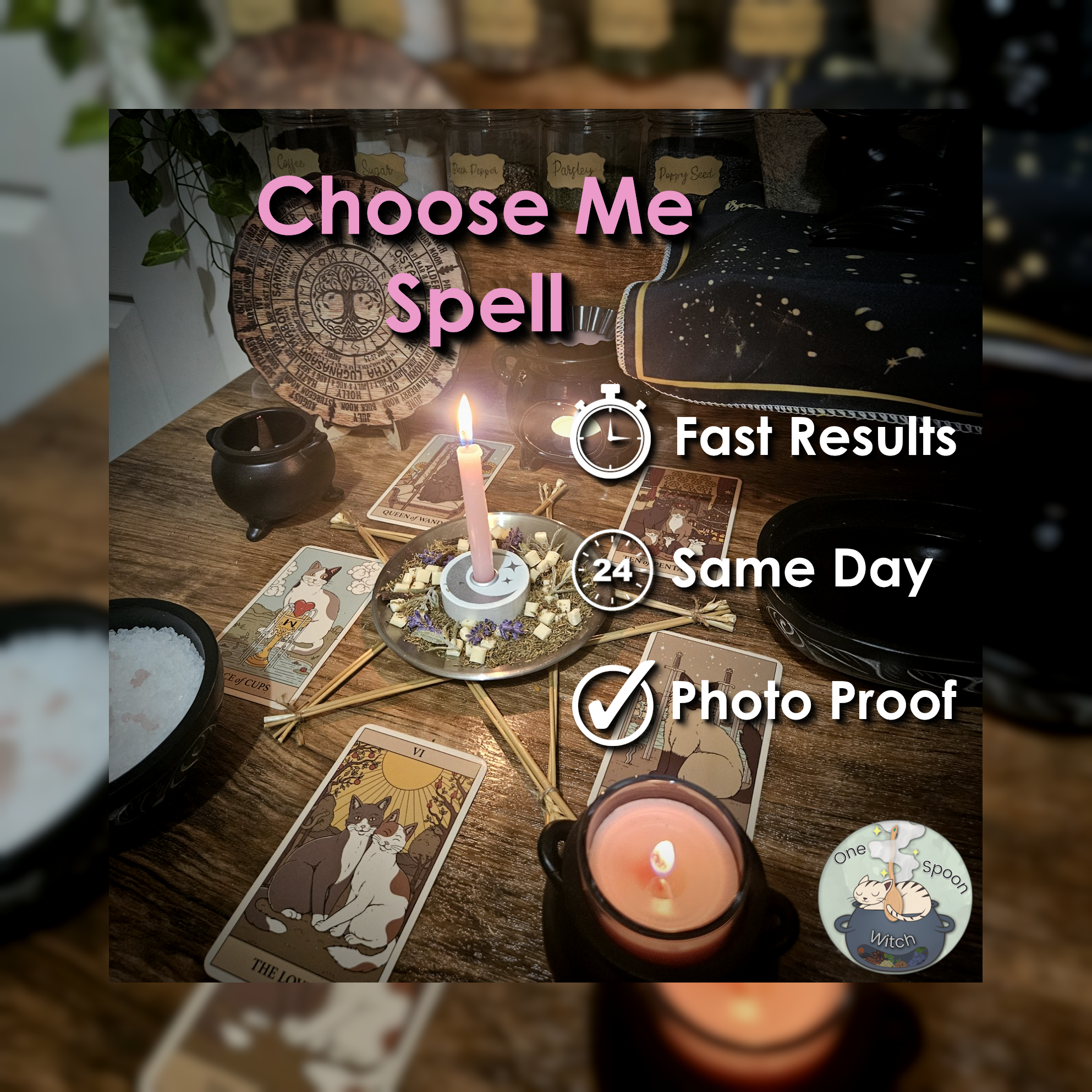 Choose Me and Loyalty Spell - SAME DAY Casting for Trust, Communication, Connection, Relationship, & Friendship 🩷