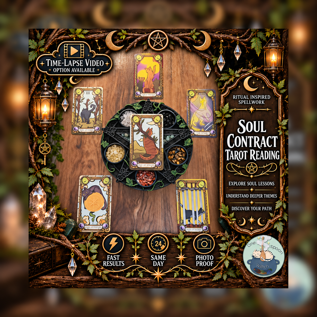 Soul Contract Tarot Read - SAME DAY Reading for Awareness, Consciousness, Understanding, Insight 🪽