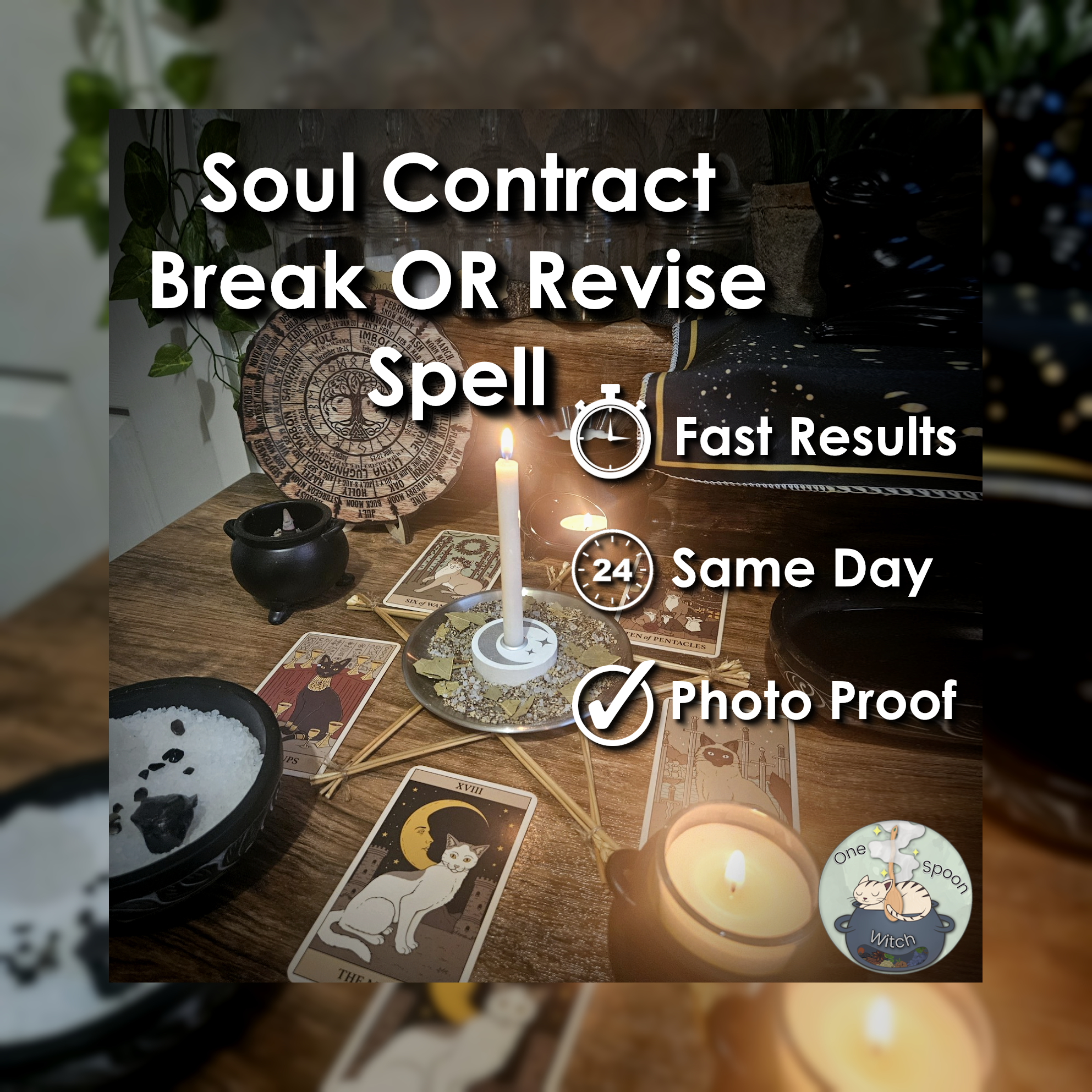 Soul Contract Revision & Cord Cutting Spell - SAMEDAY Casting for Contract Breaking 💫