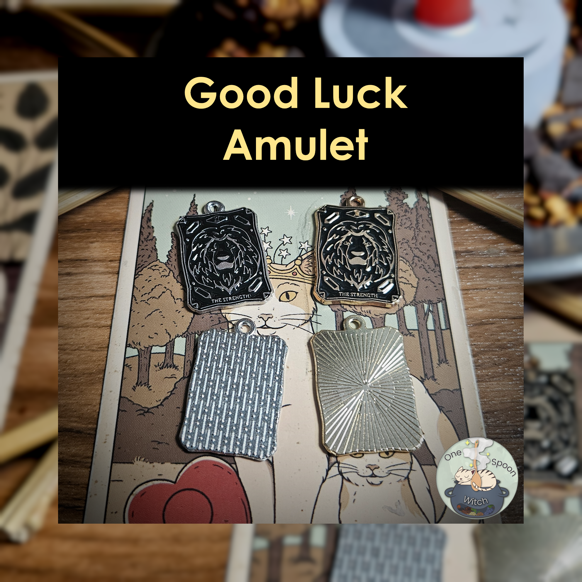 Ritually Bound Success and Luck Amulet - Magnet for Prosperity, Money, Wealth, Opportunity, Fortune (Tarot Charm Vessel) 💫