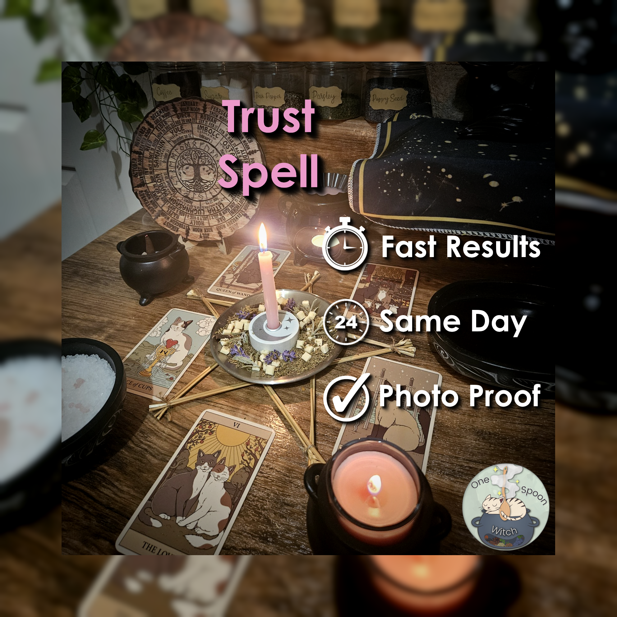 Trust and Loyalty Spell - SAME DAY Casting for Commitment, Communication, Connection, Relationship, & Friendship 🩷