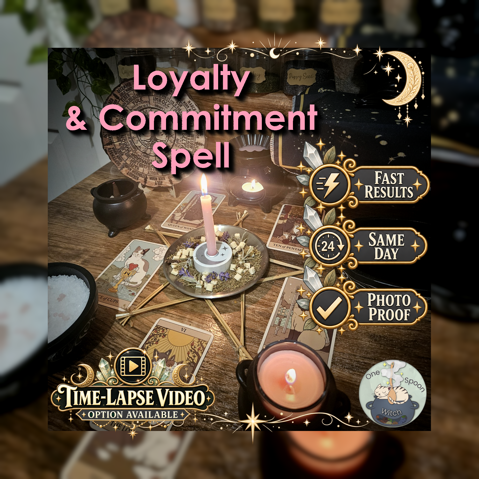 Loyalty and Commitment Spell - SAME DAY Casting for Trust, Communication, Connection, Relationship, & Friendship