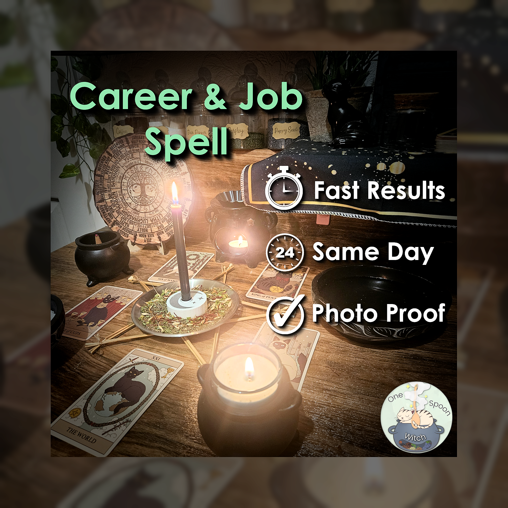 Career and Job Spell - SAME DAY Casting for Financial Success, Wealth, Prosperity, Opportunity, & Fortune 💫
