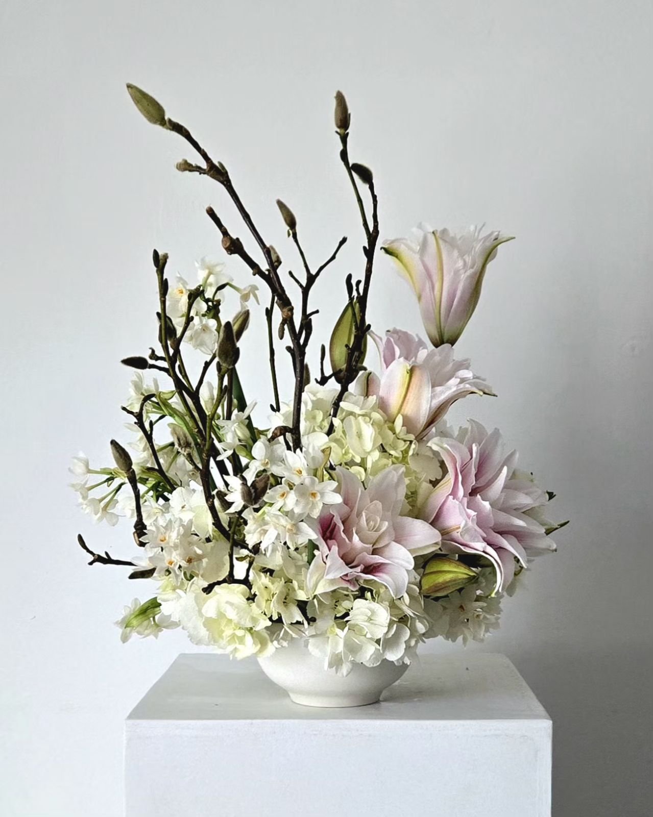 studio vase arrangement