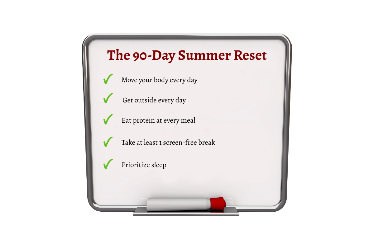 The 90-Day Summer Reset for High Achievers