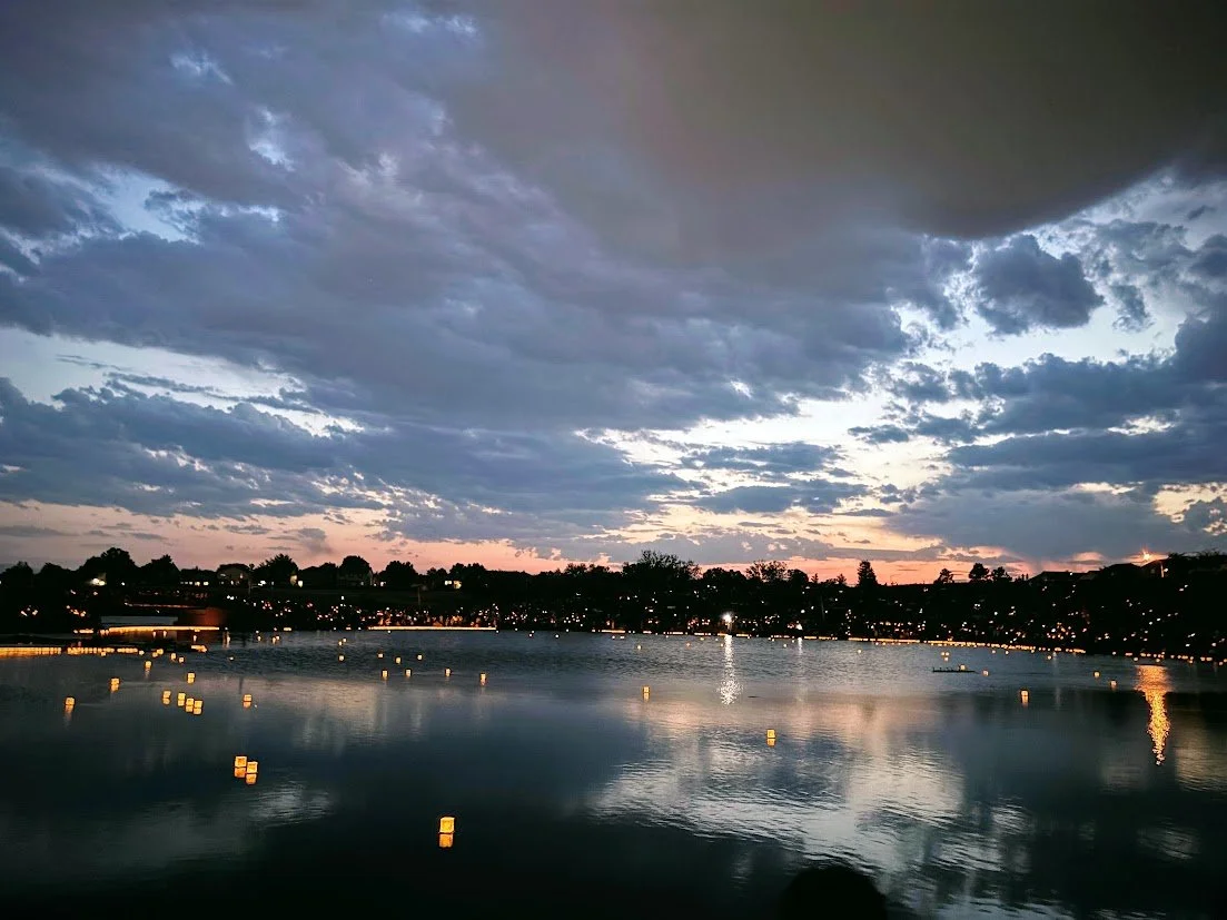 Water lantern festival Denver, CO