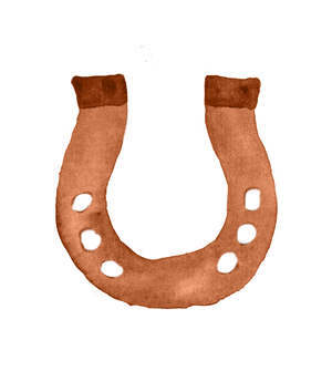 Close-up illustration of a U-shaped object with brown spots, possibly a piece of meat or a pet's tongue, with a white bar in the background.