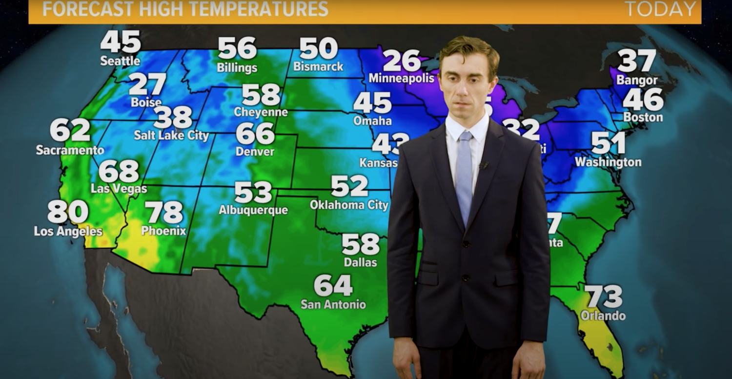 Weatherman (short film)
Written and Directed by Shane Peltzman