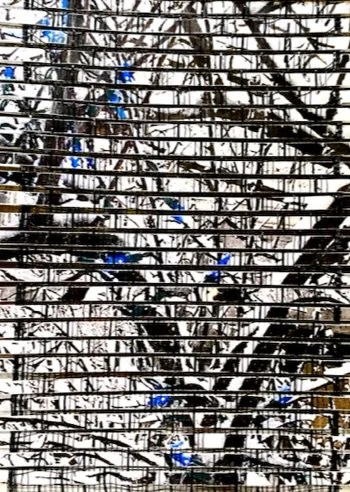 Lights...Camera... 8"x10" Paper Weaving with Mesh