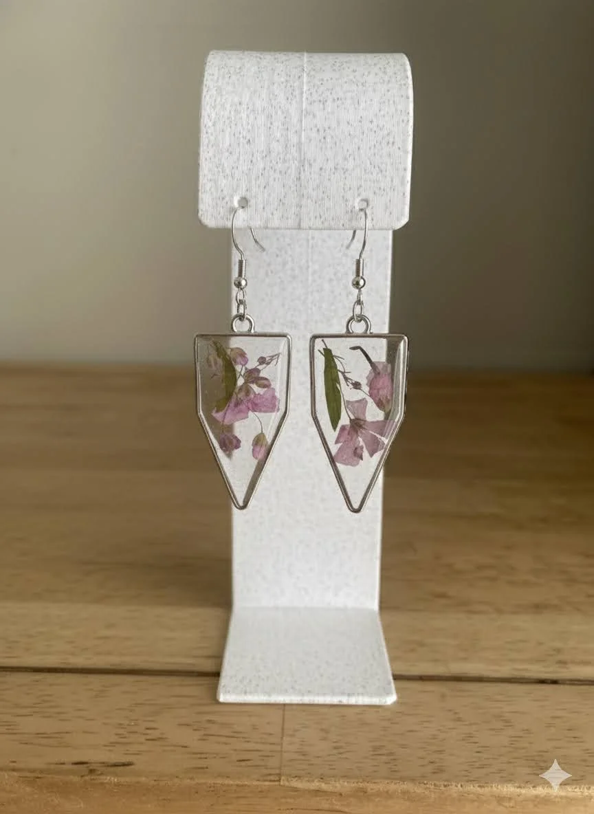 Purple Floral Tapered Drop - Dec 2025