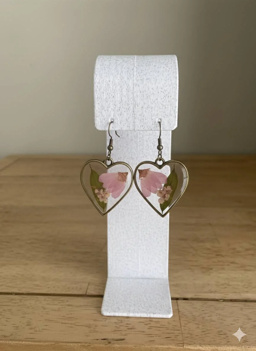 Pink Floral Heart Drop - Dec 2025