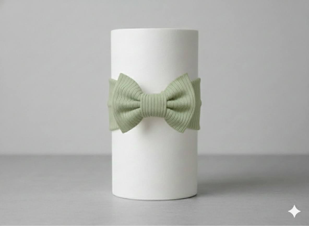 Handsewn Sage Headband