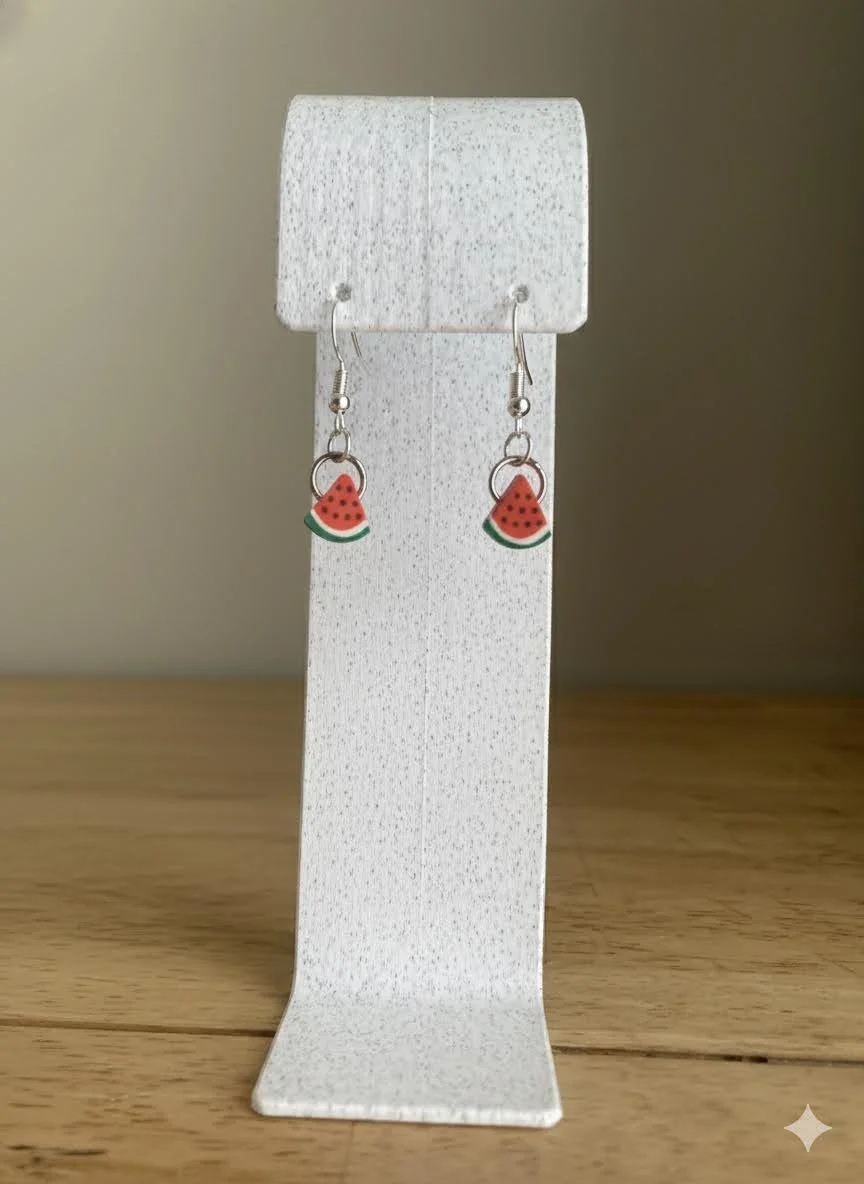 Watermelon Drop Earring
