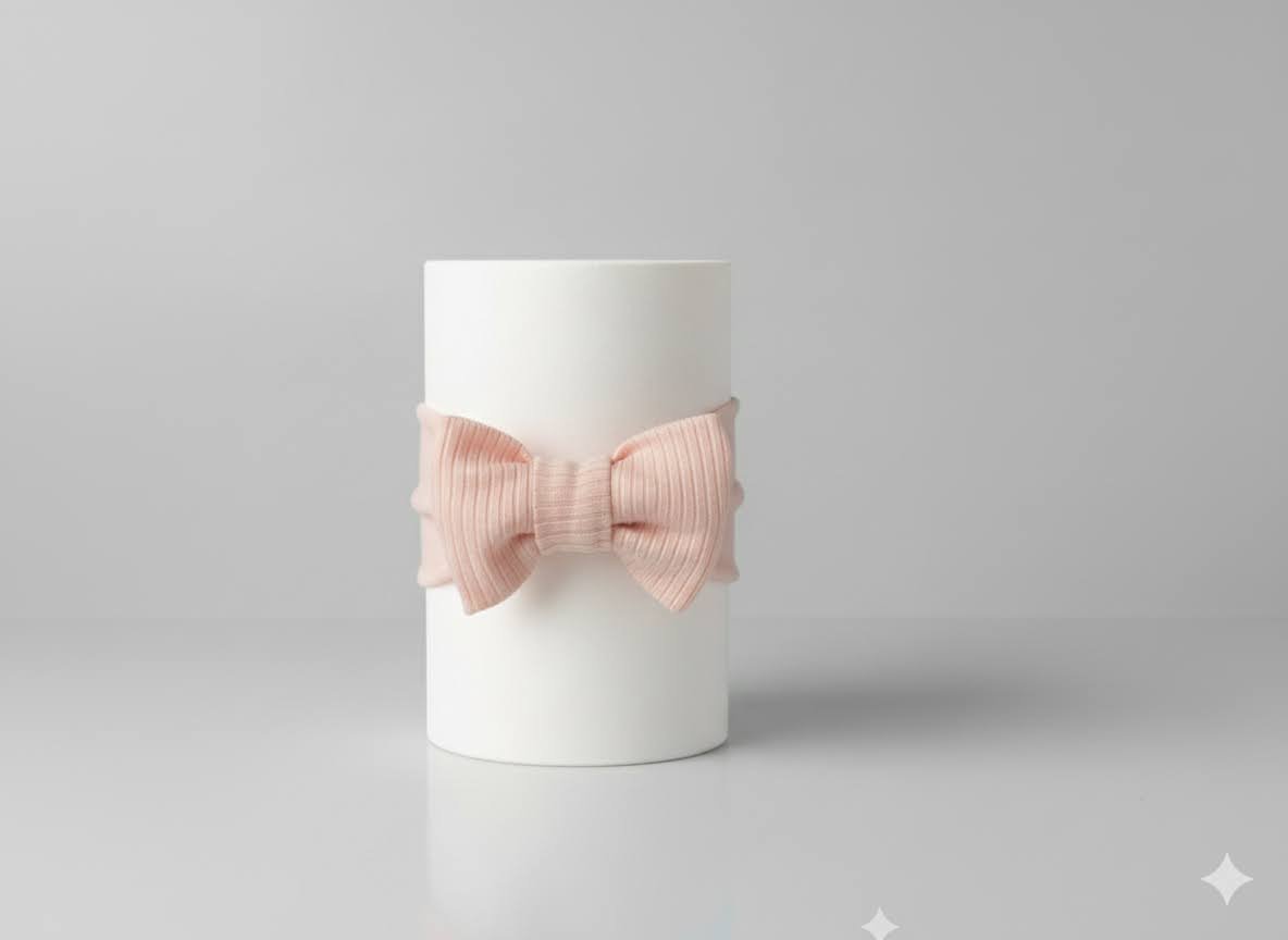 Handsewn Light Pink Headband