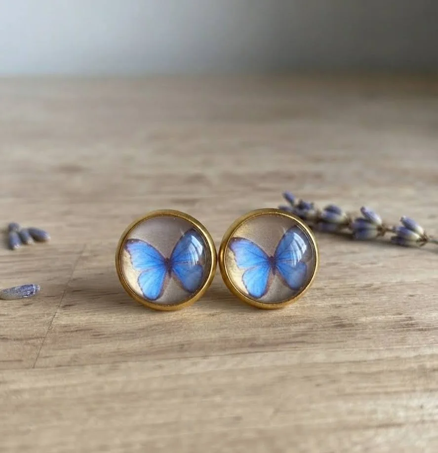 Butterfly Stud Earrings