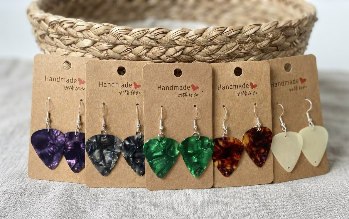 Guitar Pick Earring