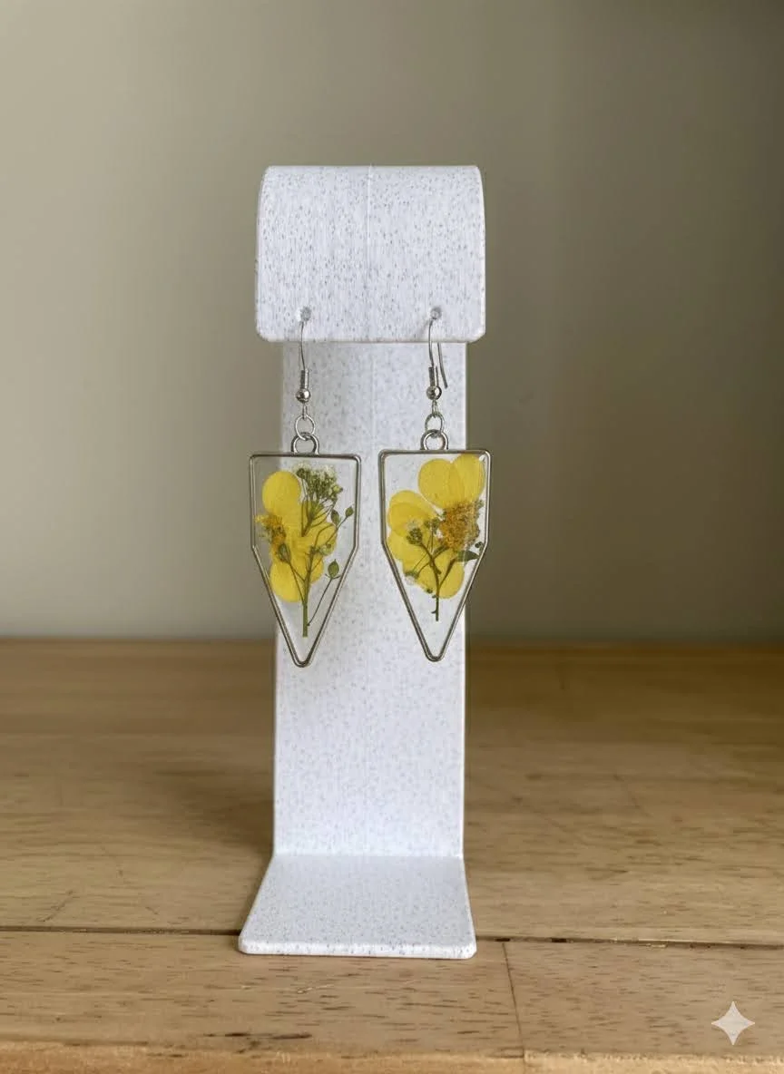 Yellow Floral Tapered Drop - Dec 2025