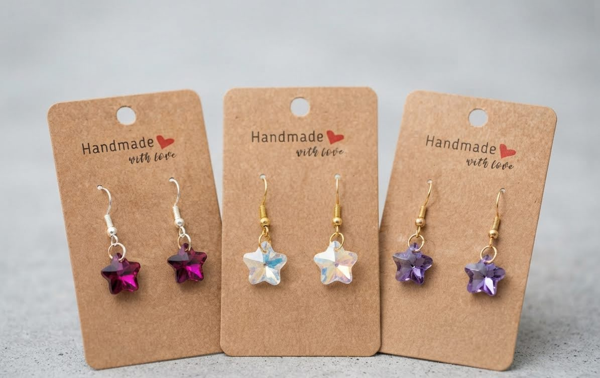Star Drop Earring