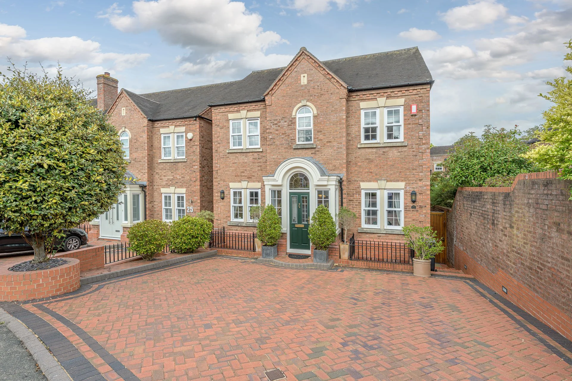 front exterior with drive