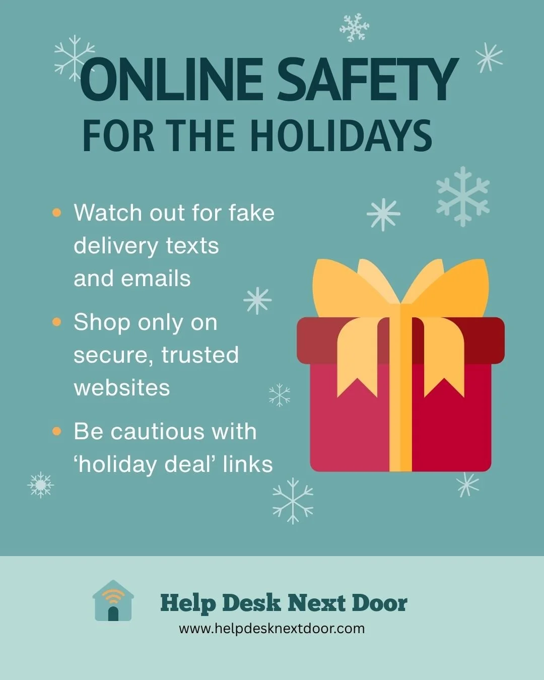 Shop Smart and Stay Safe This Holiday Season!