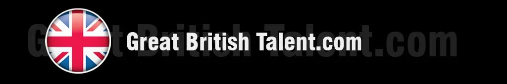 Jane Farnham Badge with the British flag and text 'Great British Talent.com' on a black background.