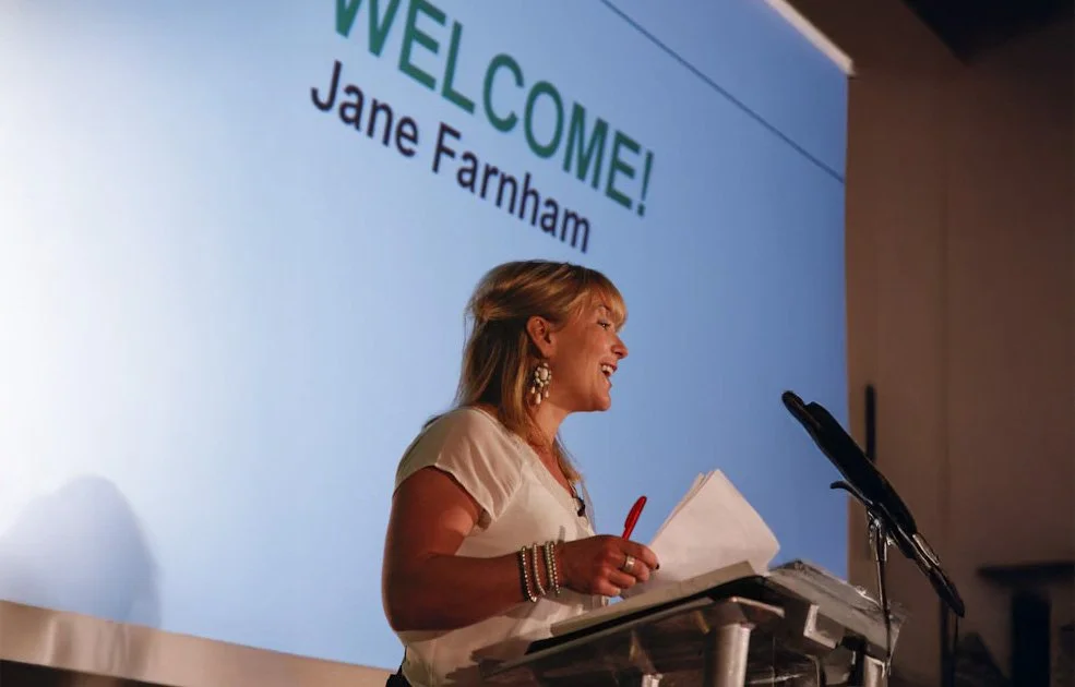 Jane Farnham, corporate host, Emcee, Moderator at Great British Talent