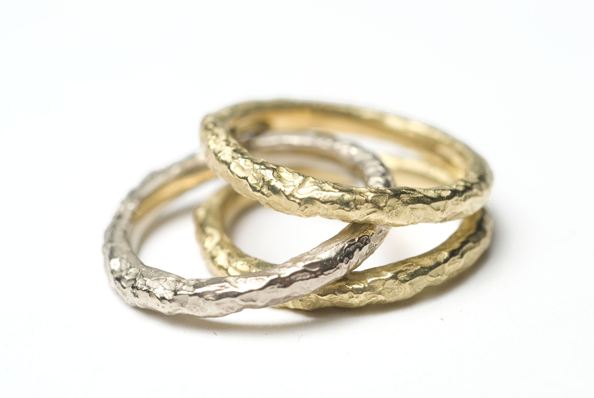  June 
 Stackable textured rings, RSR02