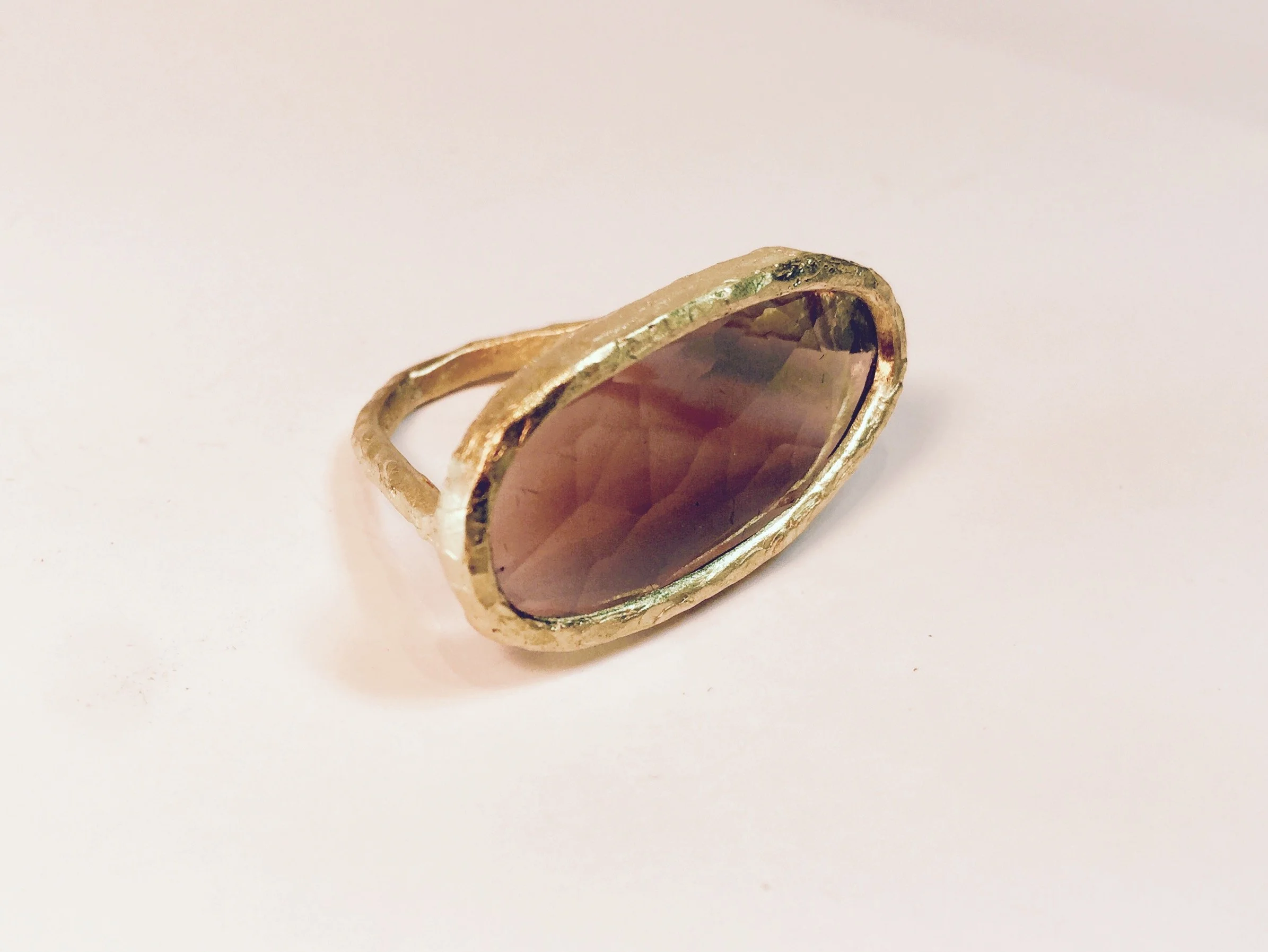  Smoky Quartz 
 Smoky quartz ring