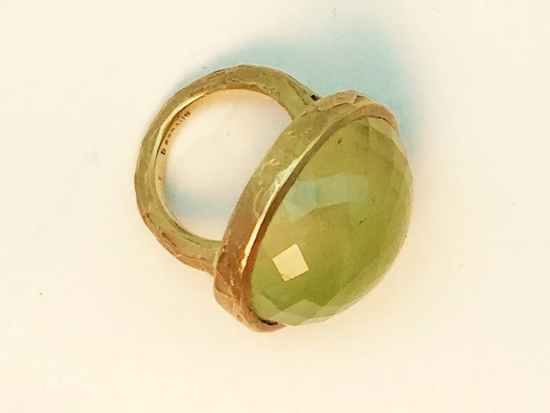  Prehnite 
 Prehnite ring