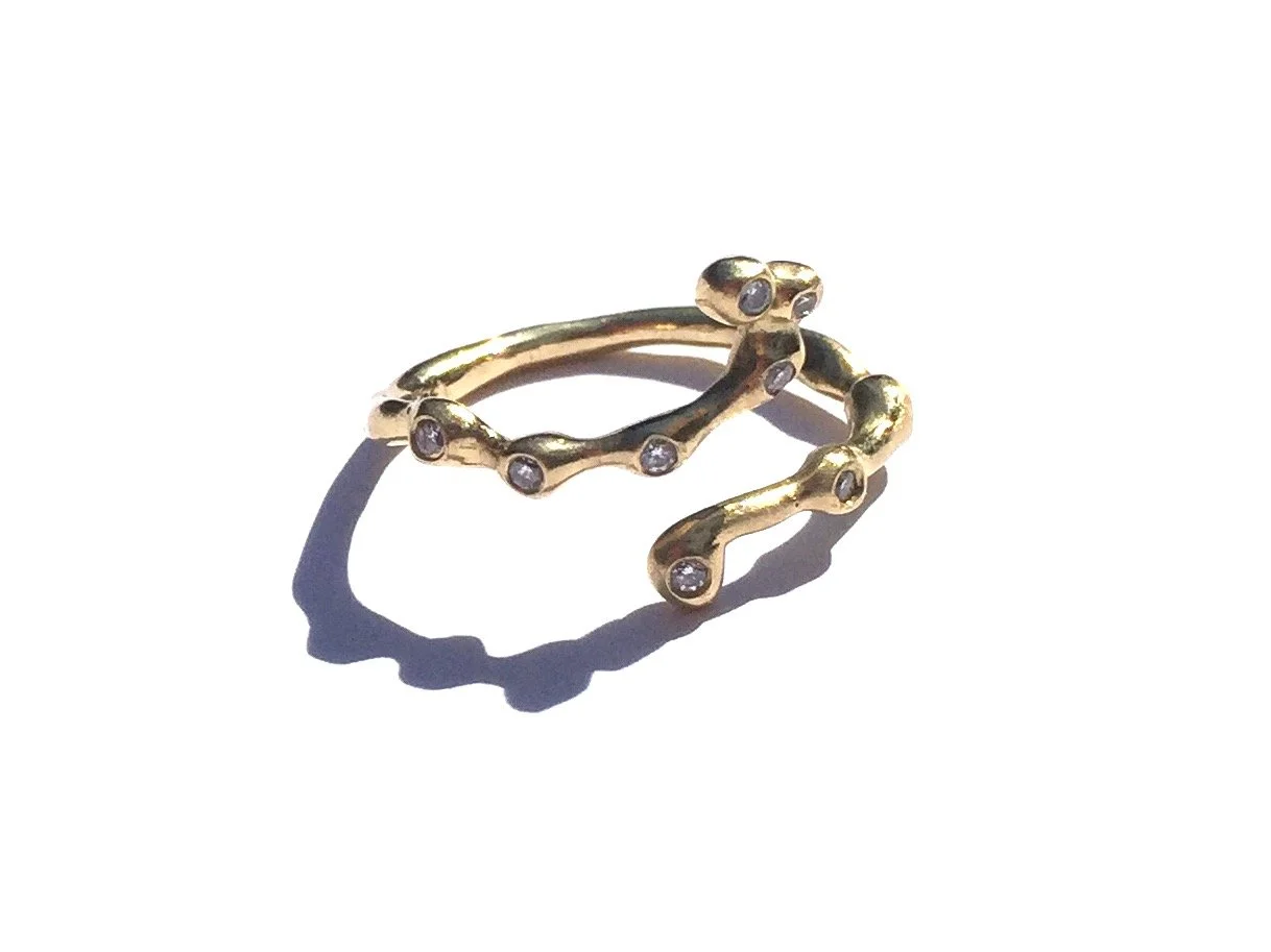  Scorpian 
 Scorpian ring with diamonds