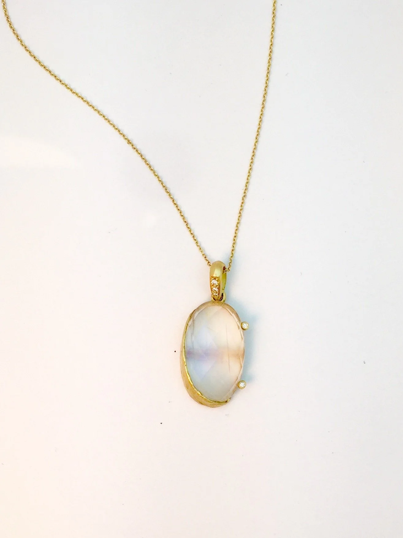  Diamond Moon 
 Diamond moon necklace