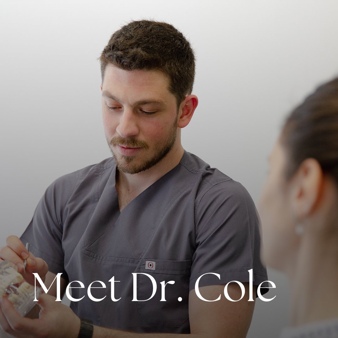 Carousel post introducing Dr. Cole. 