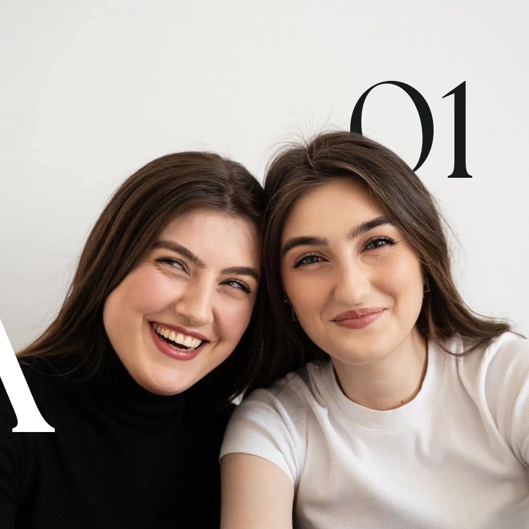 Image of two female patients smiling. 