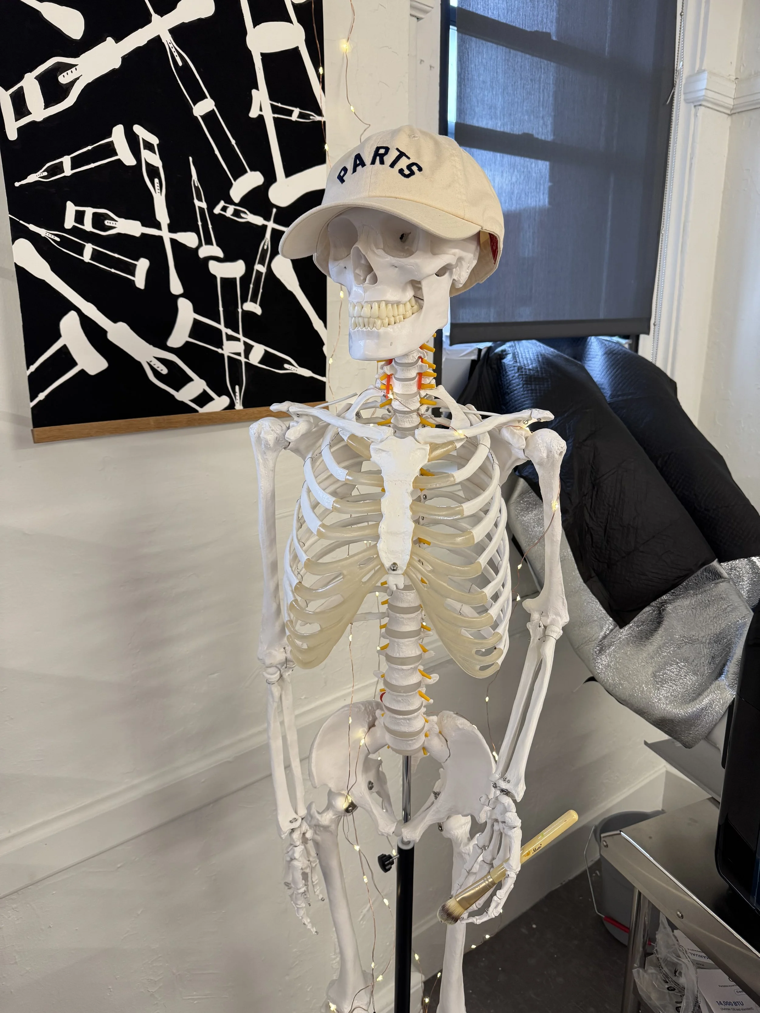 "Does that say PARIS?" Me: "Well, it DID."