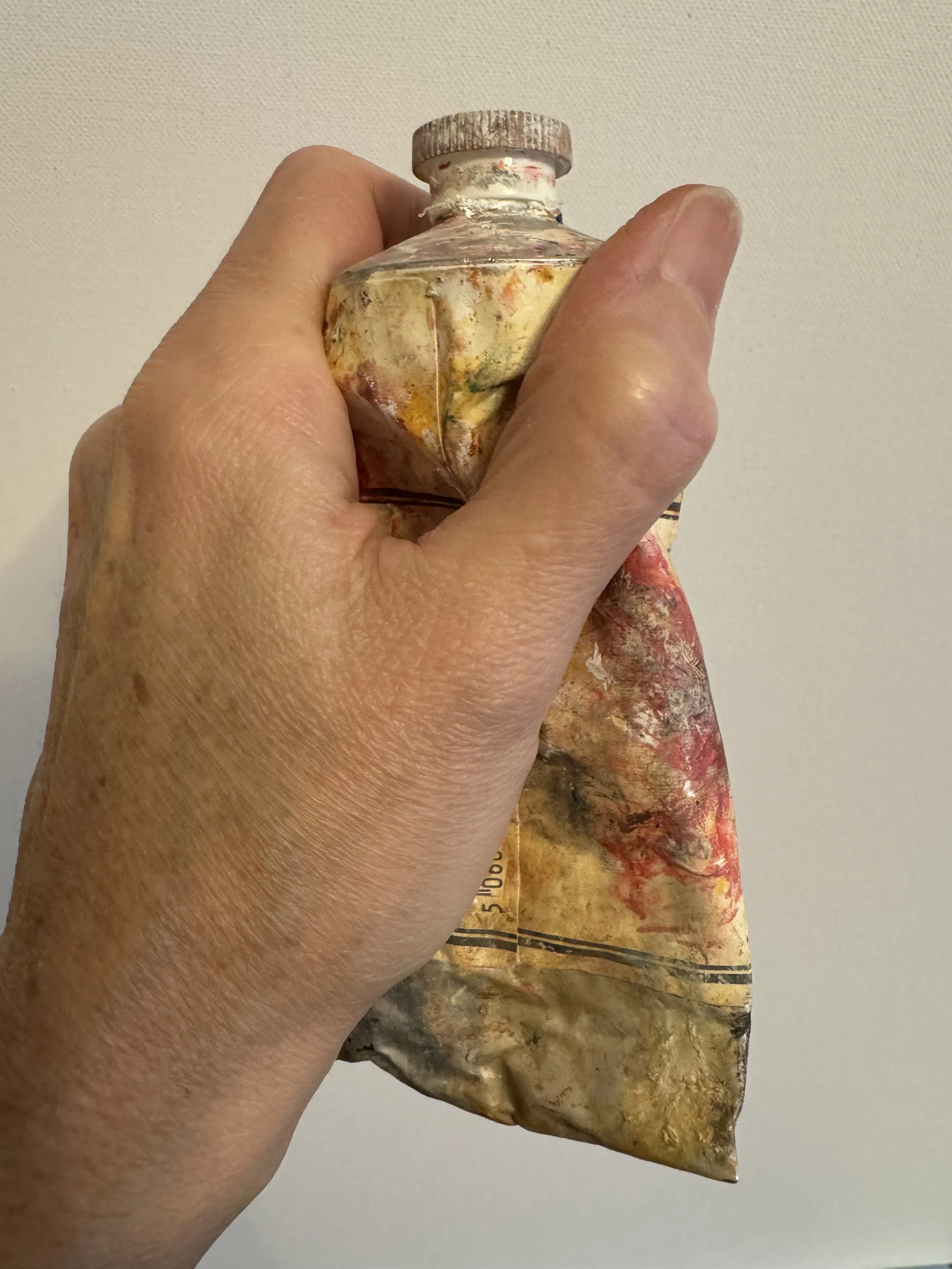 I go through these. I use them up. "Pinch me!" Did I really conquer survivor's guilt to be able to do this?