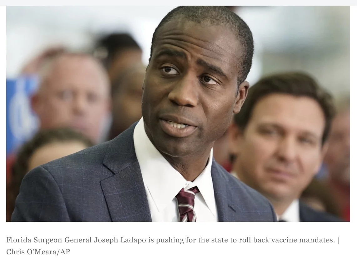 Florida vaccine meeting highlights coming mandate fight