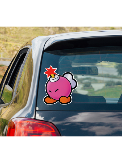 Super Mario Bros. BOMBETTE vinyl decal #1
